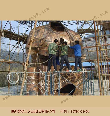 哈爾濱極樂寺大佛制作流程6