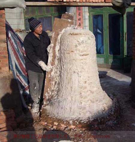 銅鐘制作流程1