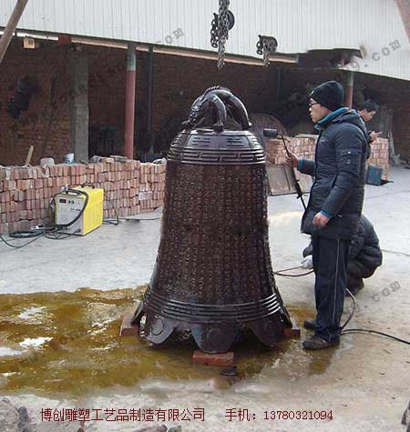 銅鐘制作流程7