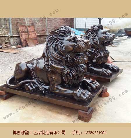 2.1x1.16銅匯豐獅