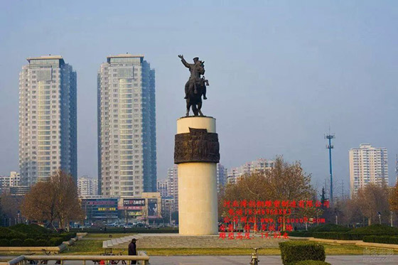 博創(chuàng)制作的廣場(chǎng)雕塑