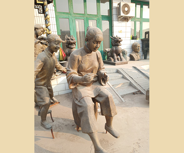 園林人物雕塑銅像