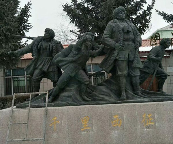 廣場雕塑－千里西征