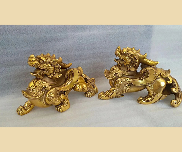 銅雕貔貅