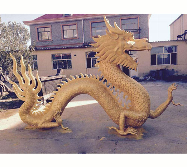 銅龍雕塑