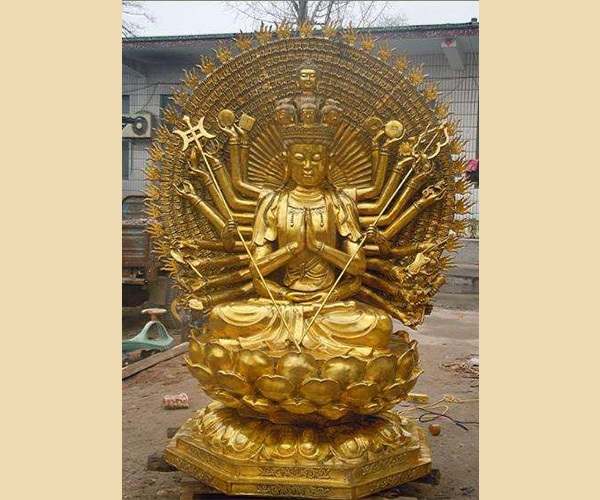 千手觀音銅像